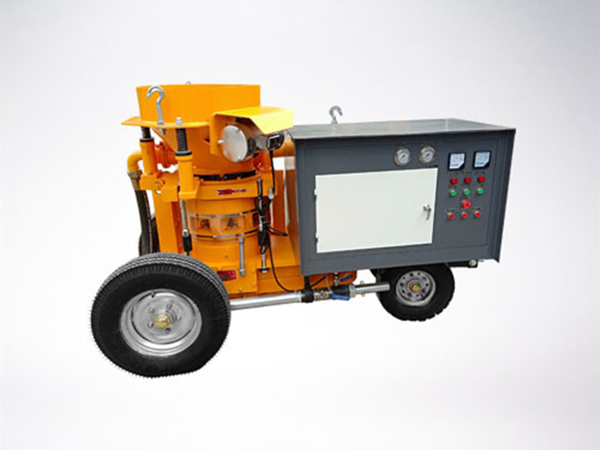 混凝土TK700型湿喷机生产效率高，改善施工作业环境
